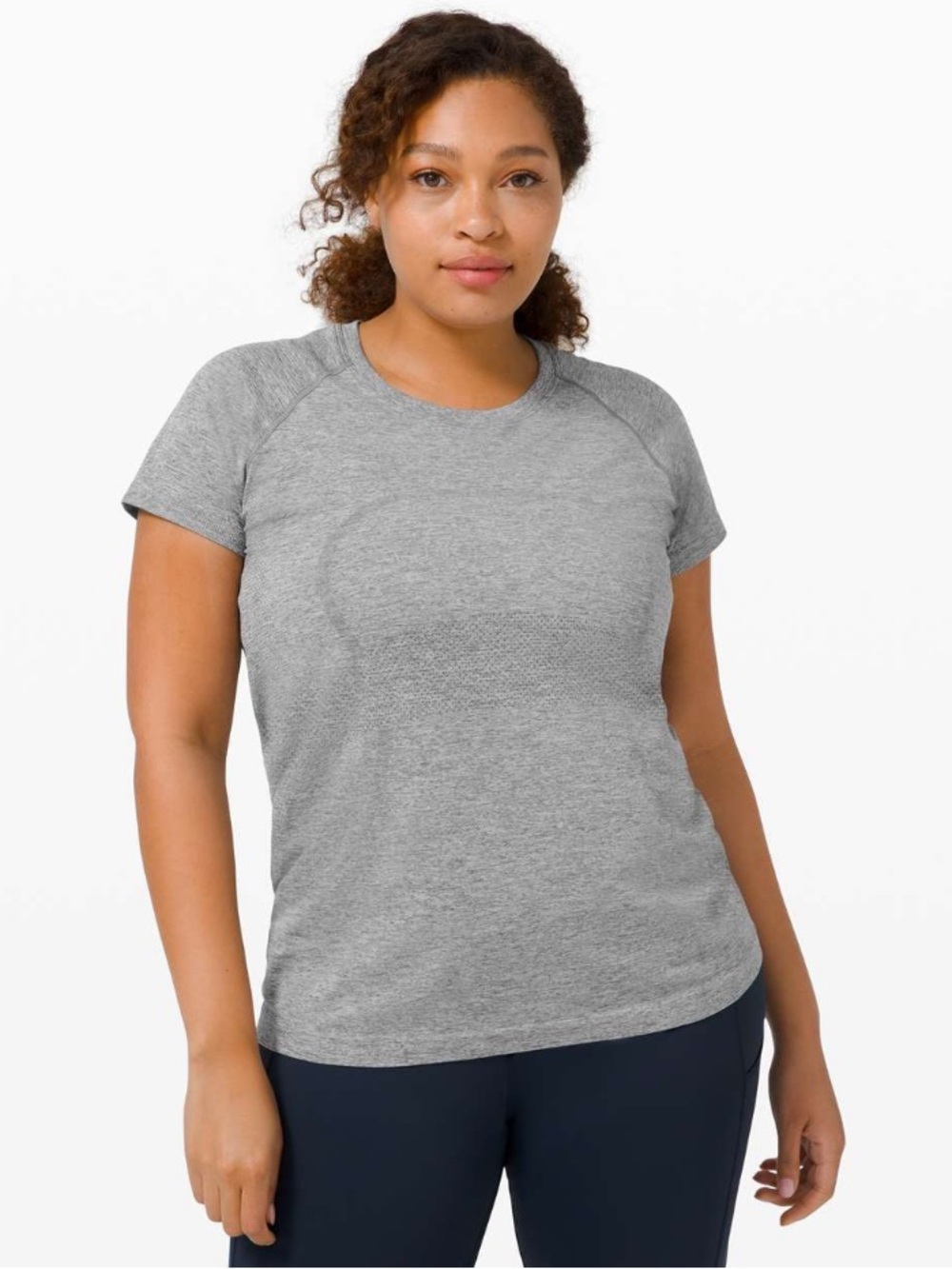 Lululemon Swiftly Tech Short Sleeve 2.0 Slate Grey Size 14 Large
